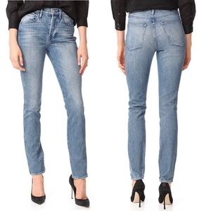 NWT 3x1 NYC Shelter Slim Pillars Button Fly Jeans 28